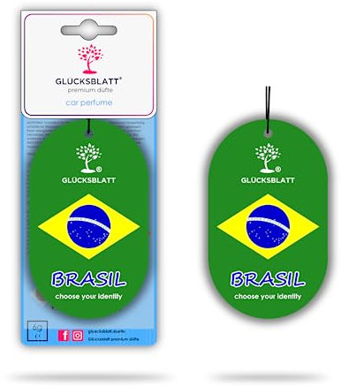 GLÜCKSBLATT premium Autoparfüm Duft Brasilien