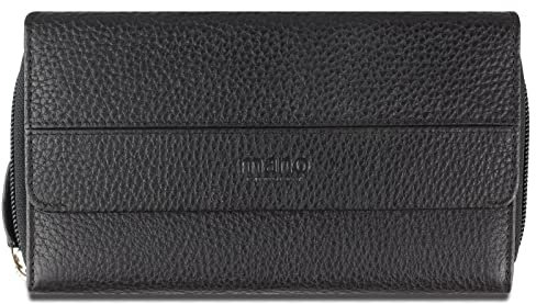 mano Don Tommas - Geldbörse 14 cc 18 cm schwarz
