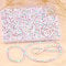 ZesNice Letter Beads for Threading, Round Colourful Letter Beads for Bracelets, Craft Set for Bracelet, Hairband, Jewellery, Crafts, Pack of 1500