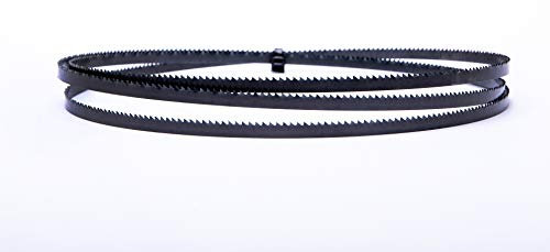 Encut Hoja de sierra de cinta de alto rendimiento, 1400 x 6 x 0,4 mm, 14 dientes de acero para sierra Einhell y Atika