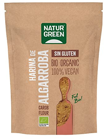 NaturGreen Harina de Algarroba, en Polvo, 500g