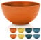 Kyraton 760 ml Plastic Cereal Bowls 8 Pieces, Unbreakable and Reusable Light Weight Bowl for Rice Noodle Soup Snack Salad Fruit BPA Free Dishwasher Safe (Orange)