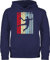Shirtracer Kinder Hoodie Jungen Mädchen - Sport Kleidung - Handballer Handballspieler Geschenk Sprungwurf Handball - 140 (9/11 Jahre) - Navy Blau - 25. Geburtstag reitpullover Kapuzenpulli Pullover