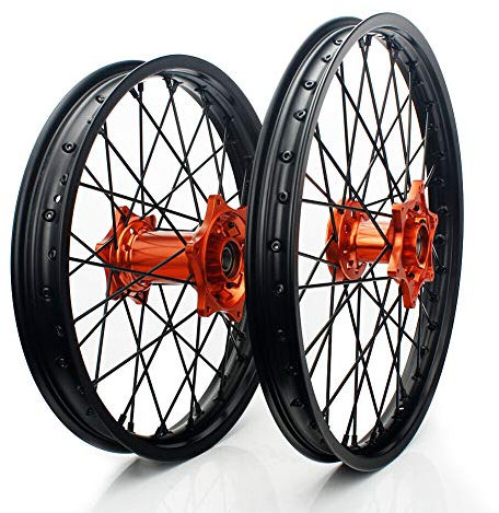 TARAZON 21 19“ Supermoto Felgen Radsatz Räder Wheels für SX SX-F EXC XC XC-W 125-540