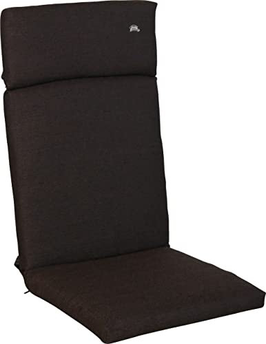Angerer Freizeitmöbel GmbH Auflage für Gartenmöbel - Stuhlauflage hoch Made in Germany (Braun)