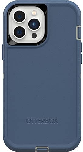 OtterBox Defender Series Screenless Edition Case for iPhone 13 Pro Max & iPhone 12 Pro Max (Only) - Case Only - Non-Retail Packaging - Fort Blue