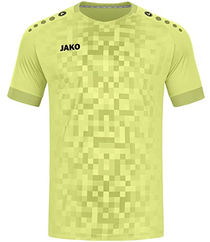 JAKO Herren Trikot Pixel (Kurzarm), Leuchtgelb, XXL