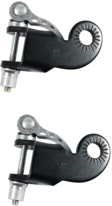 Kisangel 2 Pcs Bike Hitch Koppler Mit Hitch Adapter Für Bike Hitch Für Elektrische