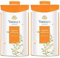 Yardley Perfumed Talcum Powder with Refreshing Floral Fragrances | Sandalwood, 100g x 2
