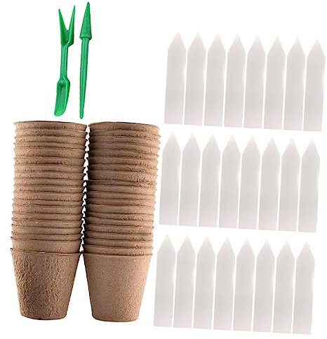 BESPORTBLE Biologisch Abbaubare Anzuchtbecher Für Pflanzen Garten Keimung Töpfe Von Anzuchttopfs Für Blumen Und Gemüse