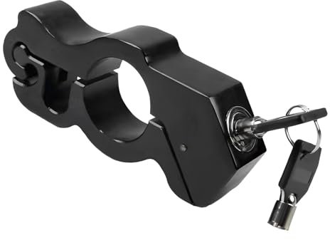 Motorradschloss, Robustes Diebstahlschutz-Fahrradlenkerschloss, Autozubehör, Lenker, Gasgriff, Bremshebel, Sicherheit, Motorradschlösser, Sicherheit Für Elektrofahrrad, Roller, ATV