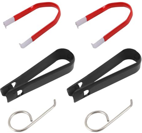 ANCLLO 9 PCS Wheel Bolt Cap Cover Removers Tool Set Lug Nut Cover Puller Tweezers Removal Tool Universal Car Locking Lug Tyre Nut Center Cover Cap Puller Tweezers