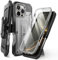 SUPCASE für iPhone 16 Pro Max Hülle 6.9” Outdoor Handyhülle 360 Grad Case Bumper Schutzhülle Cover [Unicorn Beetle Pro] mit Displayschutz, Ständer und Gürtelclip für iPhone 16 Pro Max (Grau)