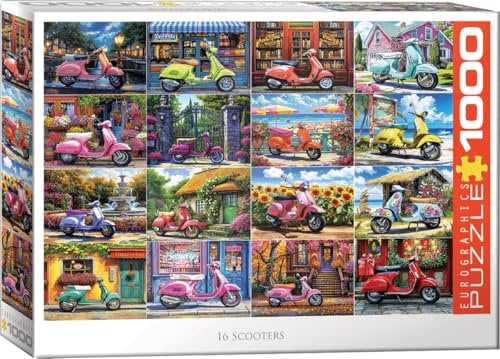 EuroGraphics 16 Scooters by Chris Bigelow