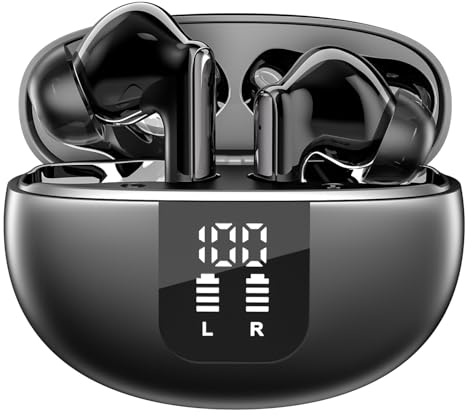RENGAC Cuffie Traduzione, 3 in 1 Auricolari Traduttori Istantanei con 150 lingue e ANC - Bluetooth 5.4 wireless per iOS/Android, viaggi d'affari e apprendimento