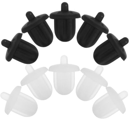 Toddmomy 10stücke Silikon-staubschutzkappen Für Klinkenstecker Staubschutz-abdeckungen Für Mikrofonanschlüsse Schutzkappen Für Audio-buchsen