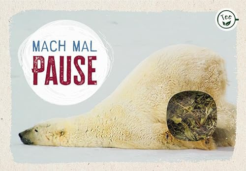 Mach mal Pause: Teekarte mit Sichtfenster
