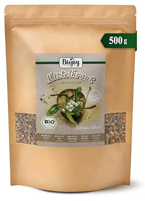 Biojoy BIO Mistelte, torkad, skuren, 500 g | Löst örtte, Viscum album L.
