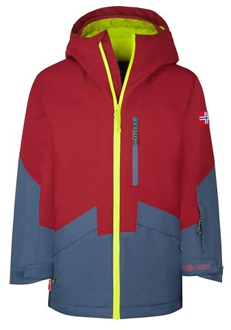 Trollkids Kids Kongsberg Jacket 110, Carmin red