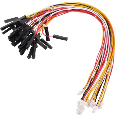 Holibanna 10pcs Pin Grove Wire Conversion Cable Female to Grove Connector Adapter to Electrical Wires for Appliances Multi Connection Micro Appliance Use