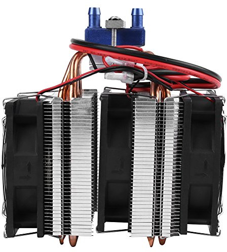 Qcwwy Aquarium-Kühlsystem, Thermoelektrischer Aquarium-Kühler, 12 V DC, Hochleistungs-Kühlsystem für Aquarium-Temperaturregelung, Kühlung, HVAC (180 W (geeignet für 40 l Aquarium))