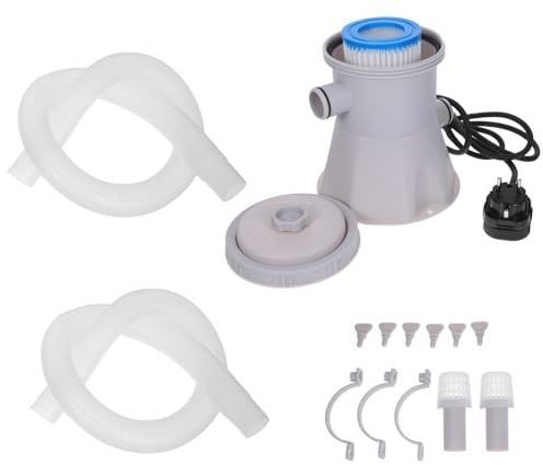 LIGIGWASH Bomba de Filtro de Piscinas Eléctrica Fácil y Filtración Automática para Decoracion Verano en Piscinas Comerciales y Limpieza