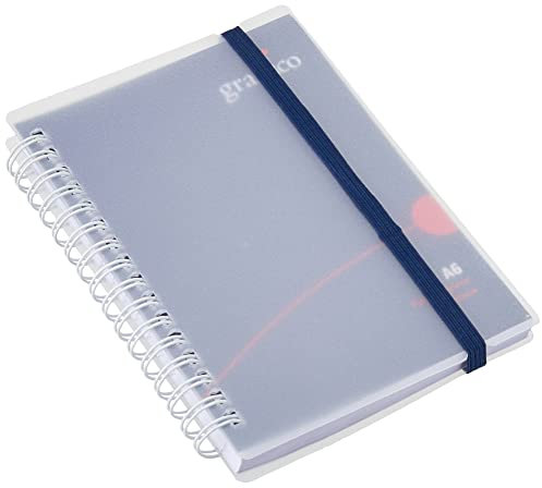 Nu Elite A6 Graffico NU003359 Ring Twin Wire Polypropylen Notebook von 140 Seiten (1 Stück)