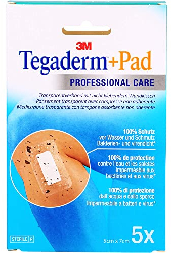 TEGADERM Plus Pad 6x10 cm Fertigverb.3584NP 5 St