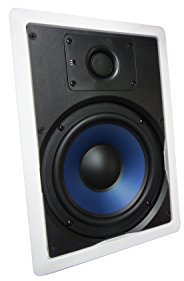 Plata Billete Pared Altavoz de Techo con Tweeter pivotante