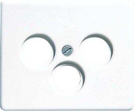 Jung SL561SATWW Abdeckung für SAT-TV-Steckdose