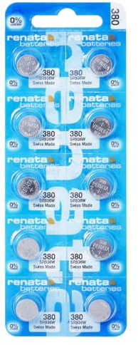 Renata / Swatch Group - Knopfzelle Silberoxid 380 RENATA 1.55V 82mAh - Blister(s) x 1