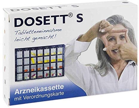 Dosett S Arzneikassette blau 11782 1 stk