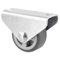 WAGNER Design Möbelrolle/Bockrolle - Durchmesser Ø 30 mm, Bauhöhe 35 mm, soft, Stahl verzinkt, grau, Anschraubplatte 20 x 45 mm, Tragkraft 45 kg - 01075601