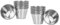 Sauce Cups 60 ml silber