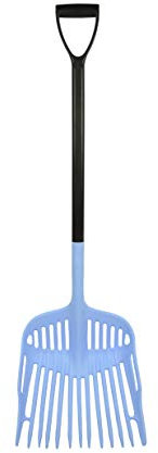 Other HAROLD MOORE SHAVINGS FORK EXTENDED D-GRIP HANDLE, clear