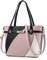 Nevenka Women's Large Shoulder Bag/Shopper Bag for Everyday Use, Assorted Colours, pink