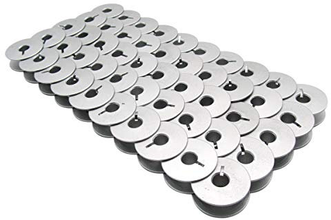 CKPSMS Marke - # 9033A Aluminiumspulen Passend für Pfaff 130, 229, 230, 260, 261, 332 ADLER 67 68 69 + (50 Stück)