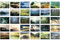 30 Stück 1 Set Reise-Postkarten Landschaft Postkarten Geschenk Blanko Postkarten (Wald)