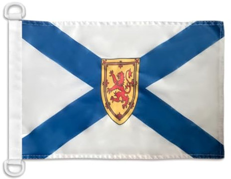 AZ FLAG Bandiera Navale Nuova Scozia 45x30cm - Bandiera Maritima Canadese - Canada 30 x 45 cm speciale Nautismo, Padiglione Nautico