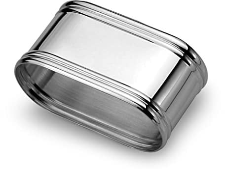 Wilkens Klassisch Faden Serviettenring 925 Sterling 5,3cm Silbergergewicht ca. 22 gram