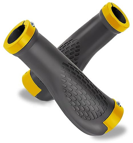 Fahrradgriffe Ergonomisch Lenkergriffe Fahrrad Lenker Griffe Mountainbike Fahrradlenker 22,2 mm MTB Handgriffe Rutschfester Gummi Bike Zubehör für Mountainbike Trekkingrad E-Bike Rennrad