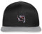 Spreadshirt Koi Fisch Stickerei Snapback Cap, One Size, Schwarz/Grau