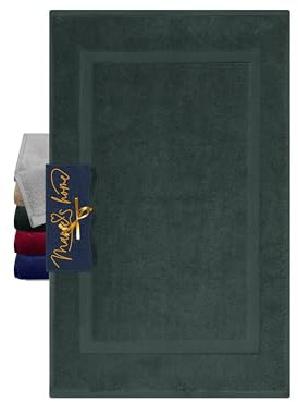 Marie´s Home Duschvorleger klassisch für Dusche, Wanne und WC 1612.2351, 50 x 80 cm, anthrazit