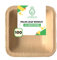 Eco-Friendly Areca Palm Leaf Mini Square Bowls | 3.5 - Pack of 100 | Great for Restaurant Buffets, Catering & Meal Preps | Sturdy, Leakproof, Compostable