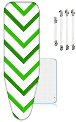 ZJBKX Copriasse da stiro, facile da montare, per proteggere l'asse da stiro, dimensioni fino a 150 x 60 cm