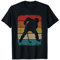 Eishockeyspieler Ice Hockey Retro Eishockey T-Shirt
