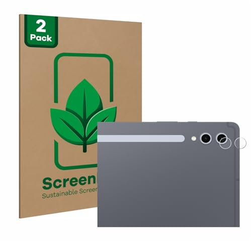 ScreenLeaf 2 Pack Screen Protector compatible with Samsung Galaxy Tab S10 Ultra 5G (ONLY Camera Lens) [sustainable screen protection, clear]
