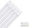 NCC-Licht 5 x LED Röhre 150cm 22W/830 G13 Warmweiß 3000K, Ersatz für 58W T8 Leuchtstoffröhre für KVG mit Starter