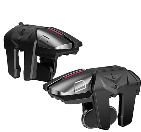 Trigator de jeux de téléphone portable Game Smartphone, 2 configurer gamecontroller mobile | Déclencheur d'écran tactile précis, joysticks sensibles pour jeux de téléphones cellulaires, accès