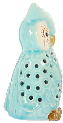 GOOHOCHY Keramischer Eulen-kerzenhalter Kreativer Kerzenständer Tischdekoration Für Hochzeit Wohnzimmer Büro Künstlerisches Geschenk